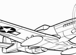 bombowiec obrazek do drukowania