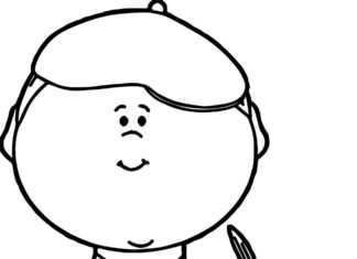 Chłopiec jako malarz