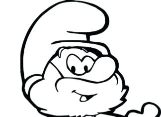 papa sm,erf obrazek do drukowania