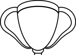 Puchar pucha obrazek do drukowania