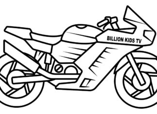 Ścigacz ścigacz obrazek do drukowania