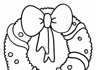 Świąteczna ozdoba świąteczna ozdoba ibrazek do drukowania