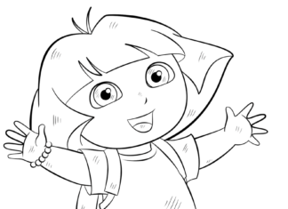 Dora i przyjaciele dora i przyjaciele obrazek do drukowania