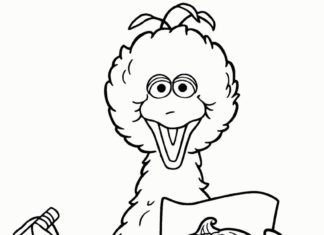 Ulica Sezamkowa ulica sezamkowa obrazek do drukowania