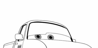 Samochód z bajki Auta