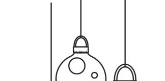 Choinkowe bombki ozdobne