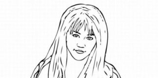 Hanna Montana przed koncertem hanna montana obrazek do drukowania