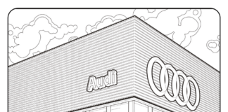 audi a5 obrazek do drukowania