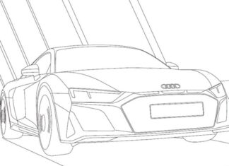 audi rs7 obrazek do drukowania