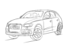 Audi Q5 audi q5 obrazek do drukowania