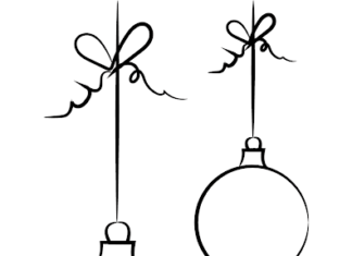 Domaluj wzorki na bombkach świątecznych Domaluj wzorki na bombkach świątecznych obrazek do drukowania