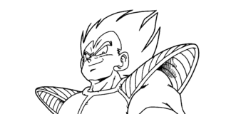 Chłopak z Daragon Ball dragon ball obrazek do drukowania