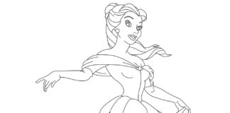 cynka dzwoneczek obrazek do drukowania