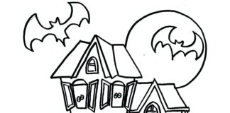 Dom w którym straszy dom w którym straszy obrazek do drukowania