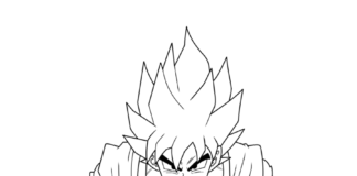 Dragon Ball Goku dragon ball goku obrazek do drukowania