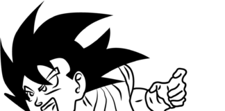 Dragon Ball w akcji dragon ball w akcji obrazek do drukowania