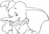 dumbo dla dzieci obrazek do drukowania