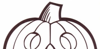 Dynia na Halloween dynia na halloween obrazek do drukowania