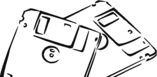 dyskietki obrazek do drukowania