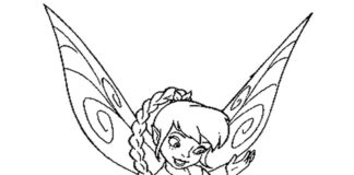 dzwoneczek i sekret magicznych skrzydeł obrazek do drukowania