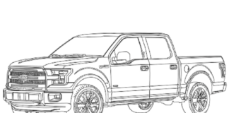 ford range raptor obrazek do drukowania