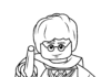 harry potter lego obrazek do drukowania