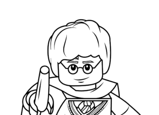 harry potter lego obrazek do drukowania