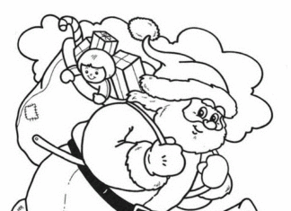 Mikołaj wchodzi przez komin mikołaj wchodzi przez komin obrazek do drukowania