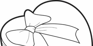 Prezent na walentynki prezent na walentynki obrazek do drukowania