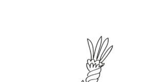 Prosta palma na Wielkanoc prosta palma na wielkanoc obrazek do drukowania