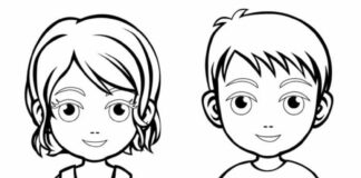 Romantyczna randka randka zakochanych obrazek do drukowania