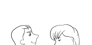 rodzice i dziecko obrazek do drukowania