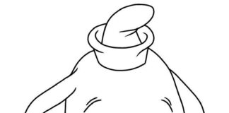 Słonik Dumbo odpoczywa slonik dumbo odpoczywa obrazek do drukowania