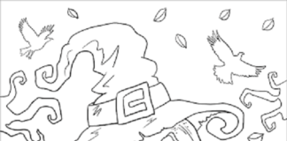 Strach na wróble z dyni strach na wróble z dyni obrazek do drukowania