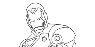 Tajemniczy Action Man action man w masce obrazek do drukowania