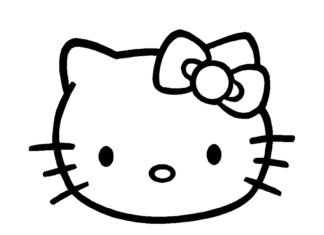 hello kitty obrazek do drukowania
