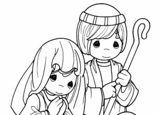 Występ na jasełka występ na jasełka obrazek do drukowania