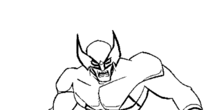 Wściekły Action Man action man obrazek do drukowania