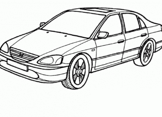 Honda Accord Honda Accord kolorowanka do drukowania
