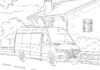 Mercedes Sprinter obrazek do drukowania