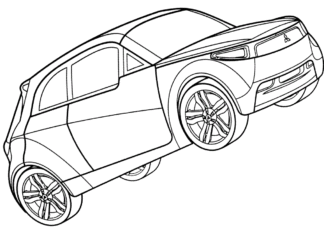 Mitsubishi 4×4 Asx Mitsubishi 4x4 Asx kolorowanka do drukowania