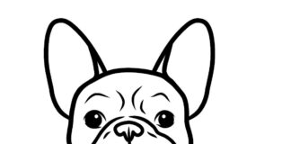 Spokojny pies Spokojny pies kolorowanka do drukowania