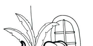 Mały piesek Mały piesek kolorowanka do drukowania