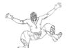 Rey Mysterio Wrestling kolorowanka do drukowania