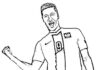 Robert Lewandowski Robert Lewandowski kolorowanka do drukowania