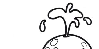 Uśmiechnięty wieloryb wieloryb kolorowanka do drukowania