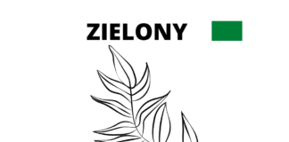 Zielony ZIELONY kolorowanka do drukowania