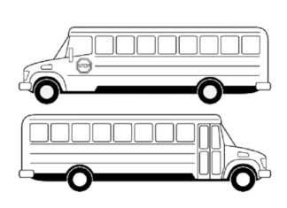 autobus mpk obrazek do drukowania