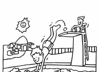 Basen hotelowy basen hotelowy kolorowanka do drukowania