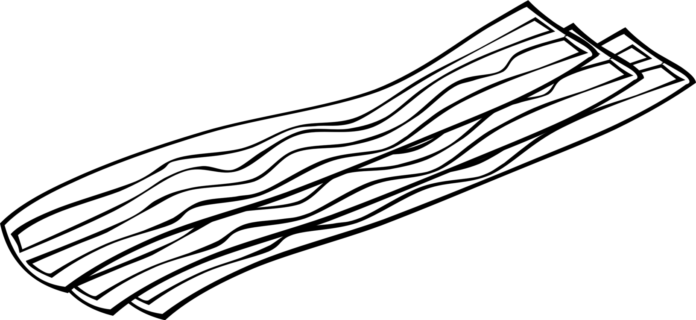 bekon kolorowanka do drukowania